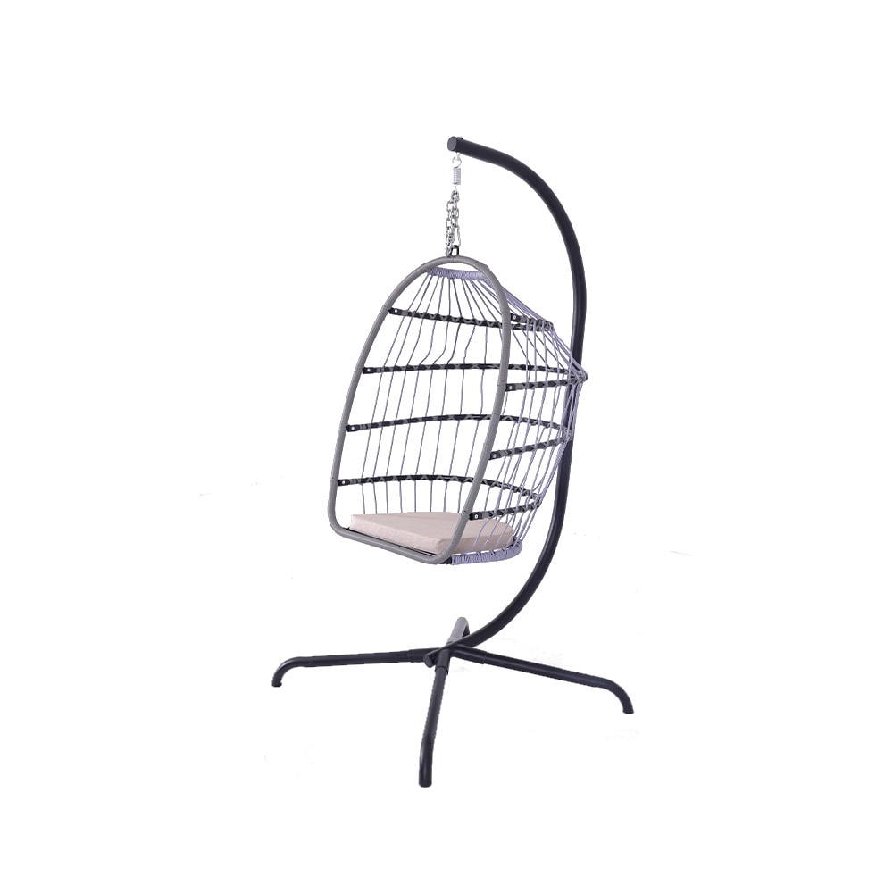 WYHS-T222 подвесное кресло-качалка с подвесной корзиной, кресло-качалка с птичьим гнездом, гамак для использования на открытом воздухе, плетеный из веревки
