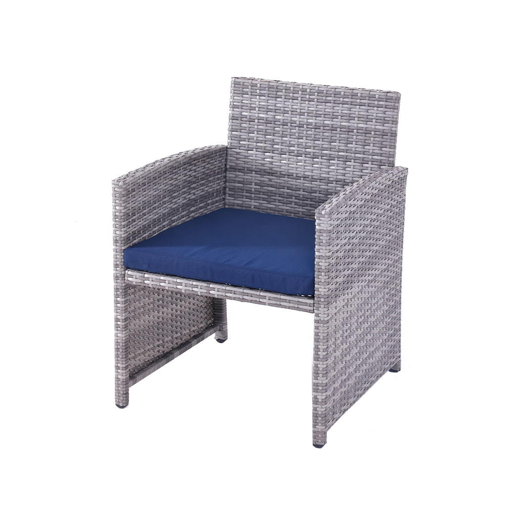 WYHS-T250 4 дивана из ротанга с журнальным столиком и водонепроницаемыми подушками