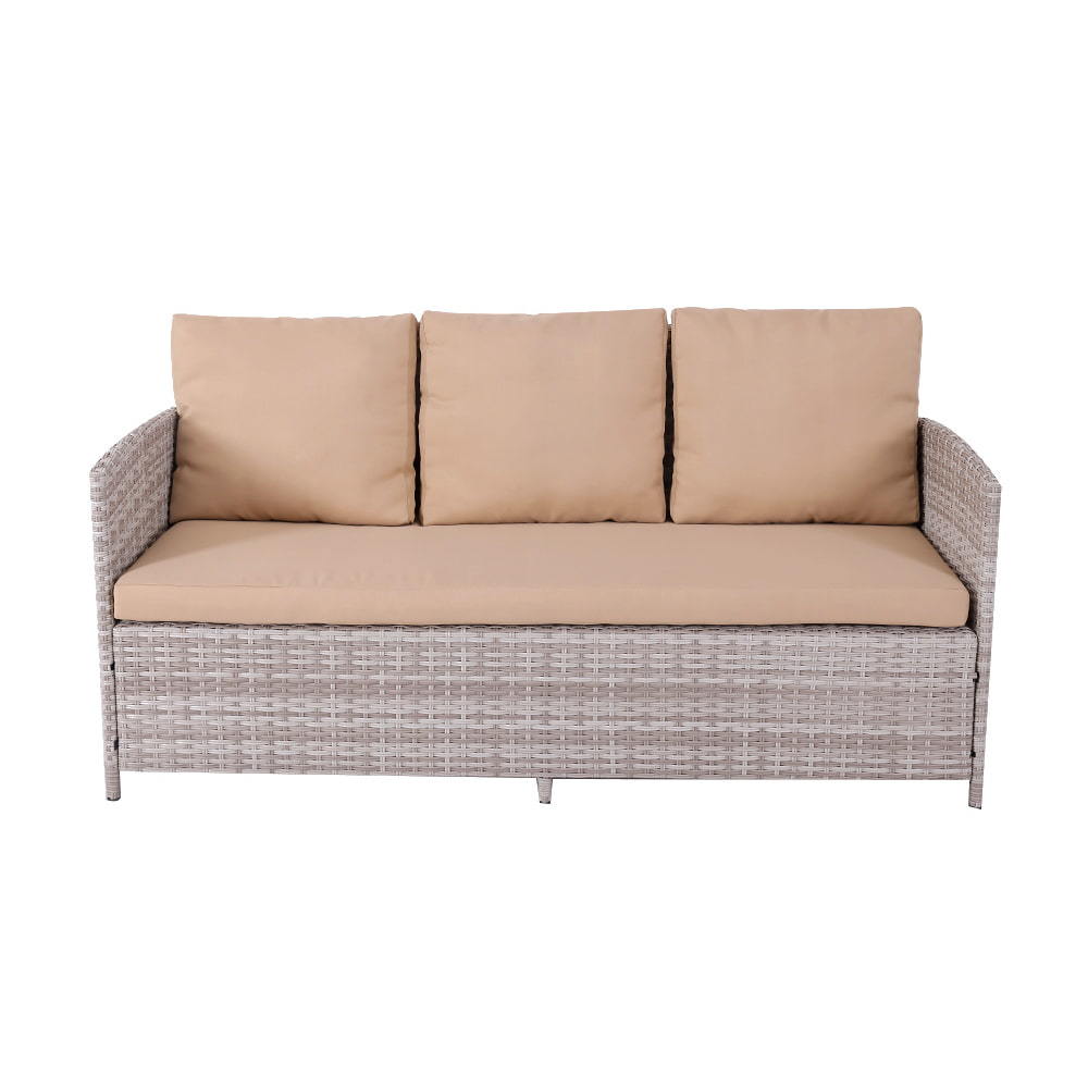 WYHS-T245 4 предмета открытый секционный, плетеный внутренний дворик секционный диван разговорный набор